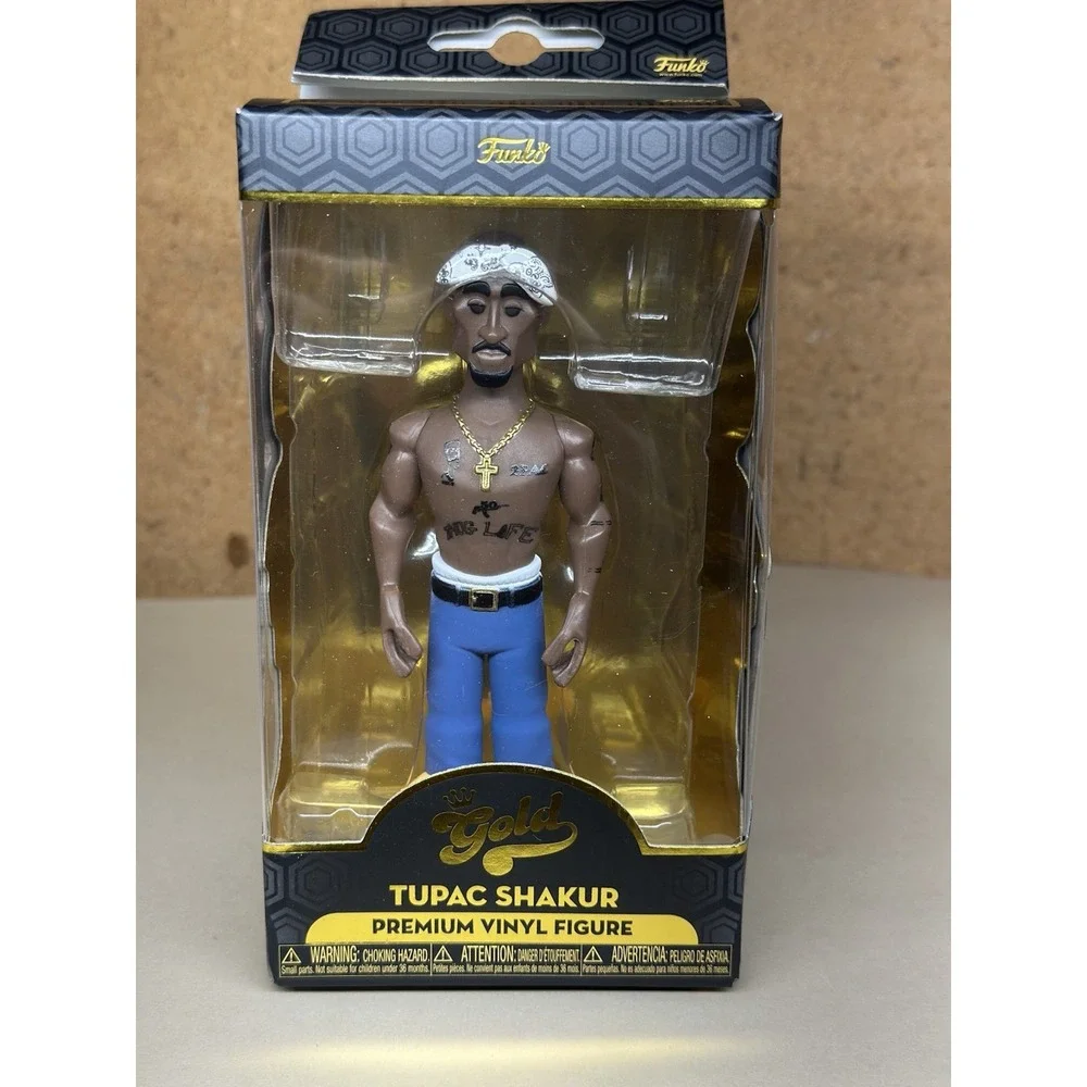 Funko Gold Tupac Shakur Premium Vinyl Figure 5 inch figurine